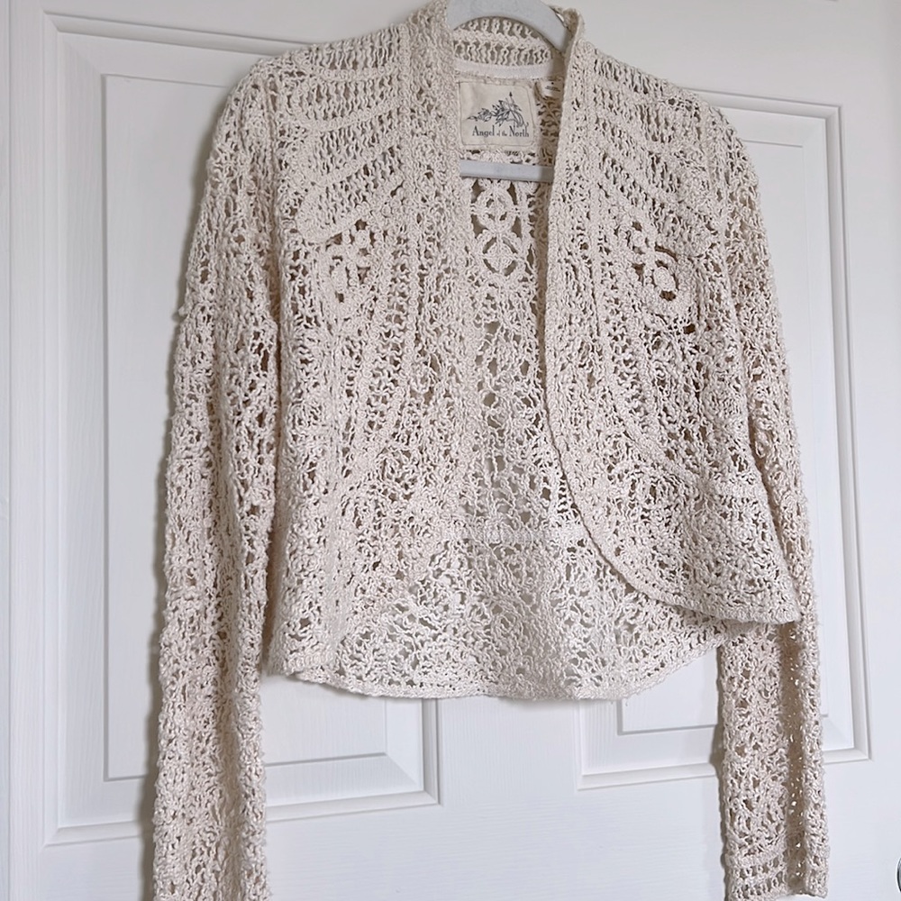 Lace Knit Sweater
